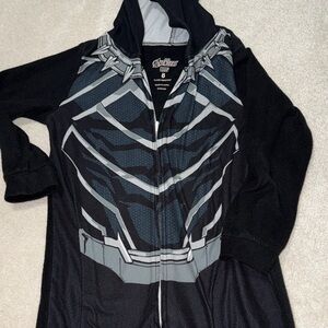 Black panther onesie boys
